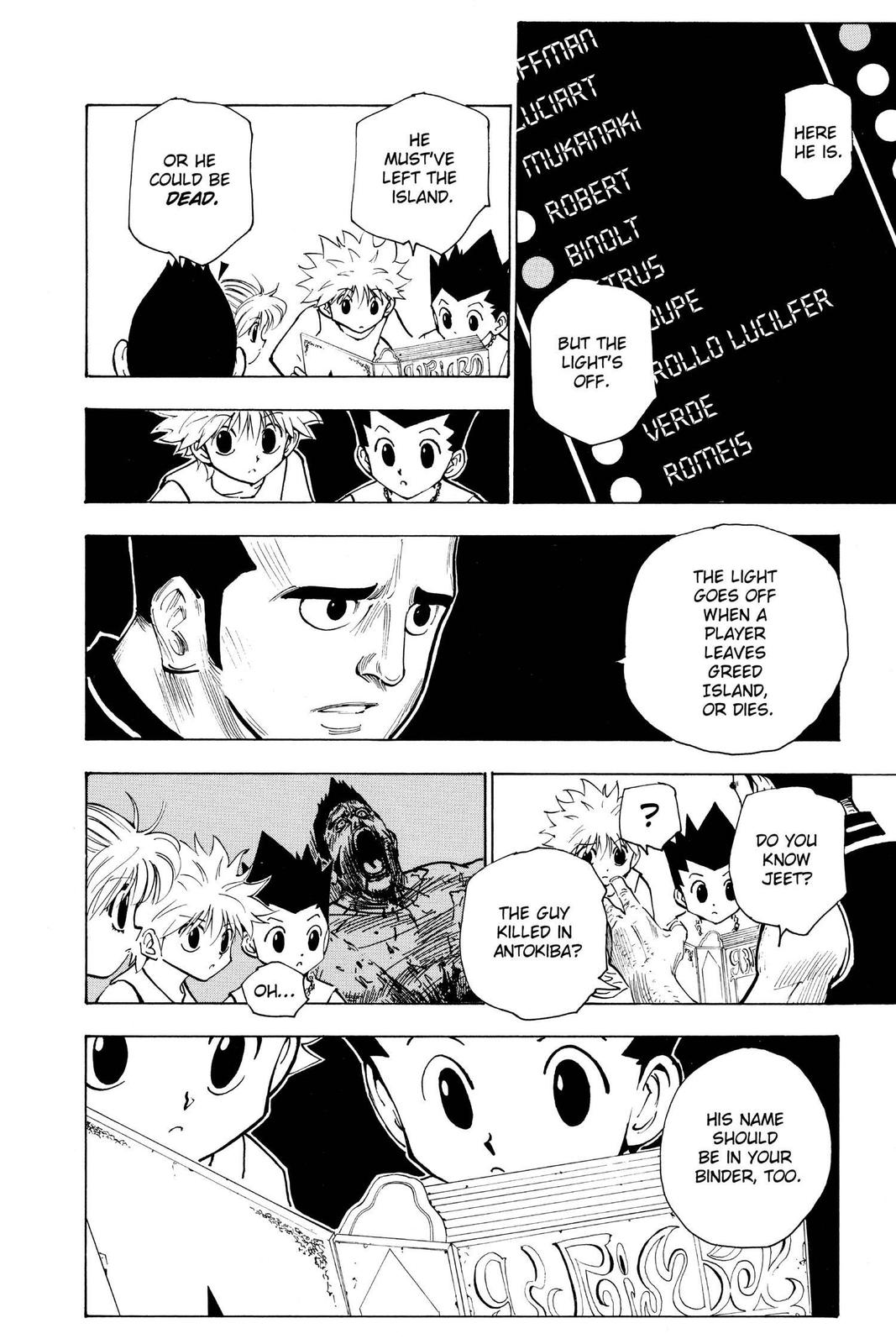 Hunter x Hunter Chap 158 - Next Chap 159