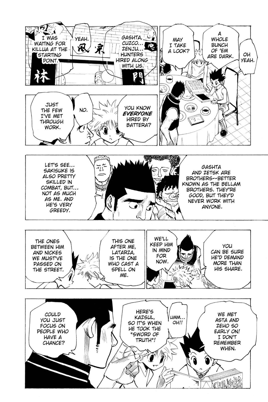 Hunter x Hunter Chap 158 - Next Chap 159