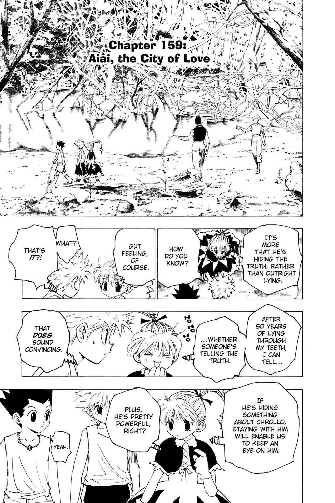 Hunter x Hunter Chap 159 - Next Chap 160