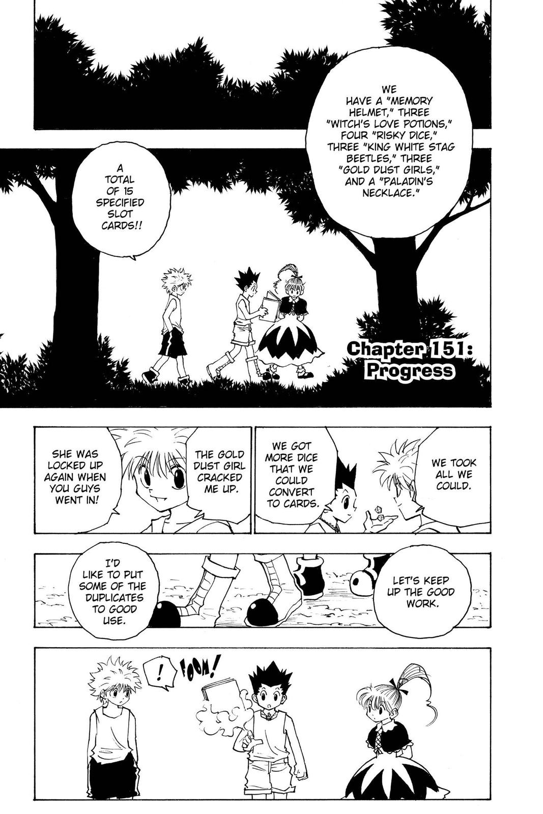 Hunter x Hunter Chap 151 - Next Chap 152