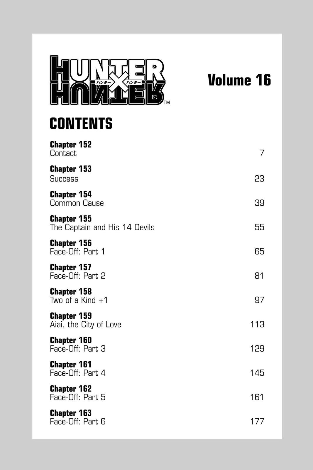 Hunter x Hunter Chap 152 - Next Chap 153