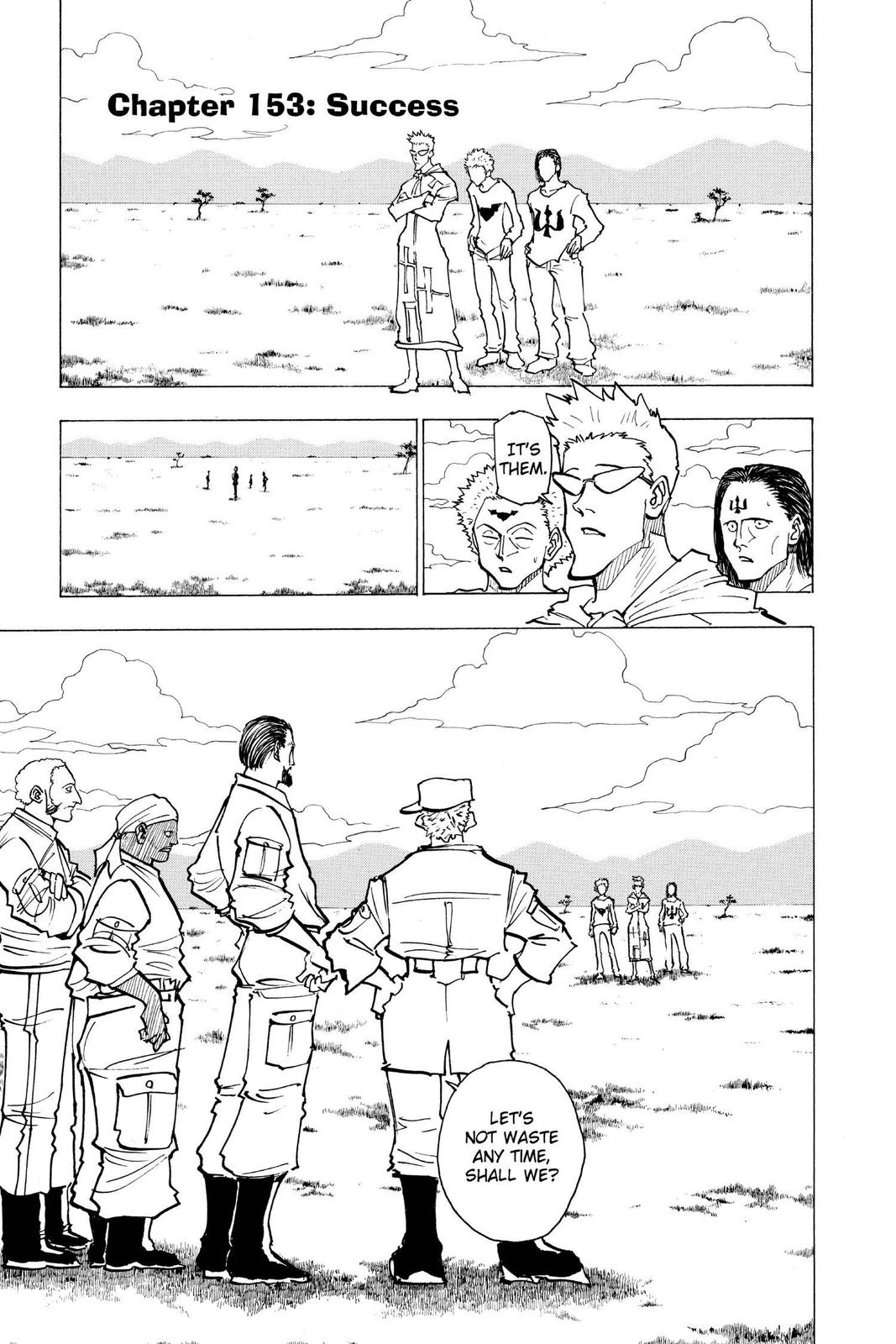 Hunter x Hunter Chap 153 - Next Chap 154