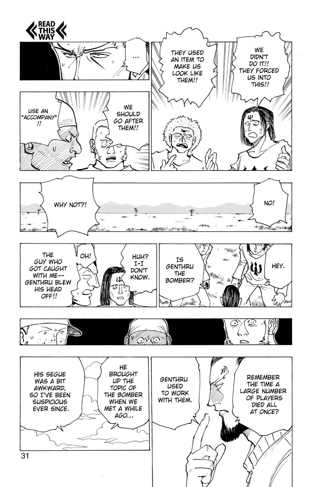 Hunter x Hunter Chap 153 - Next Chap 154