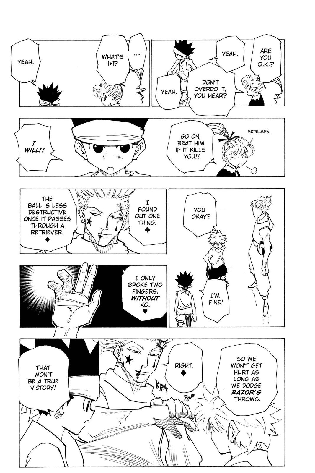 Hunter x Hunter Chap 164 - Next Chap 165