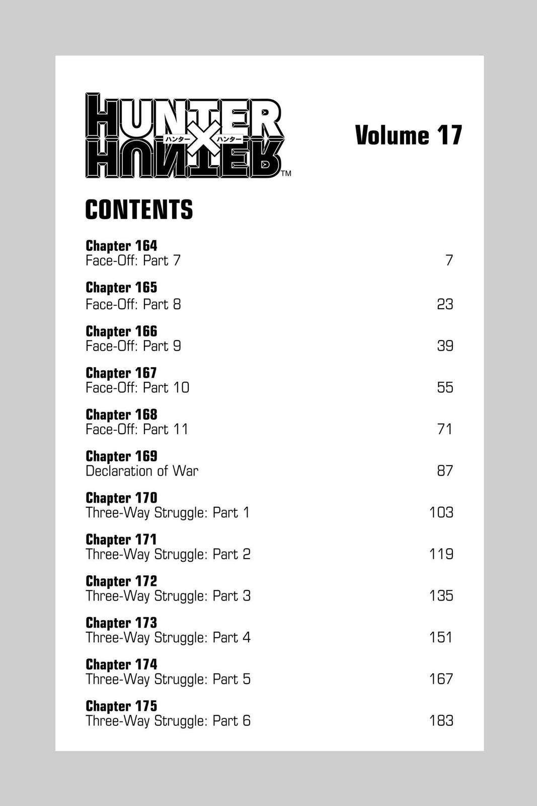 Hunter x Hunter Chap 164 - Next Chap 165