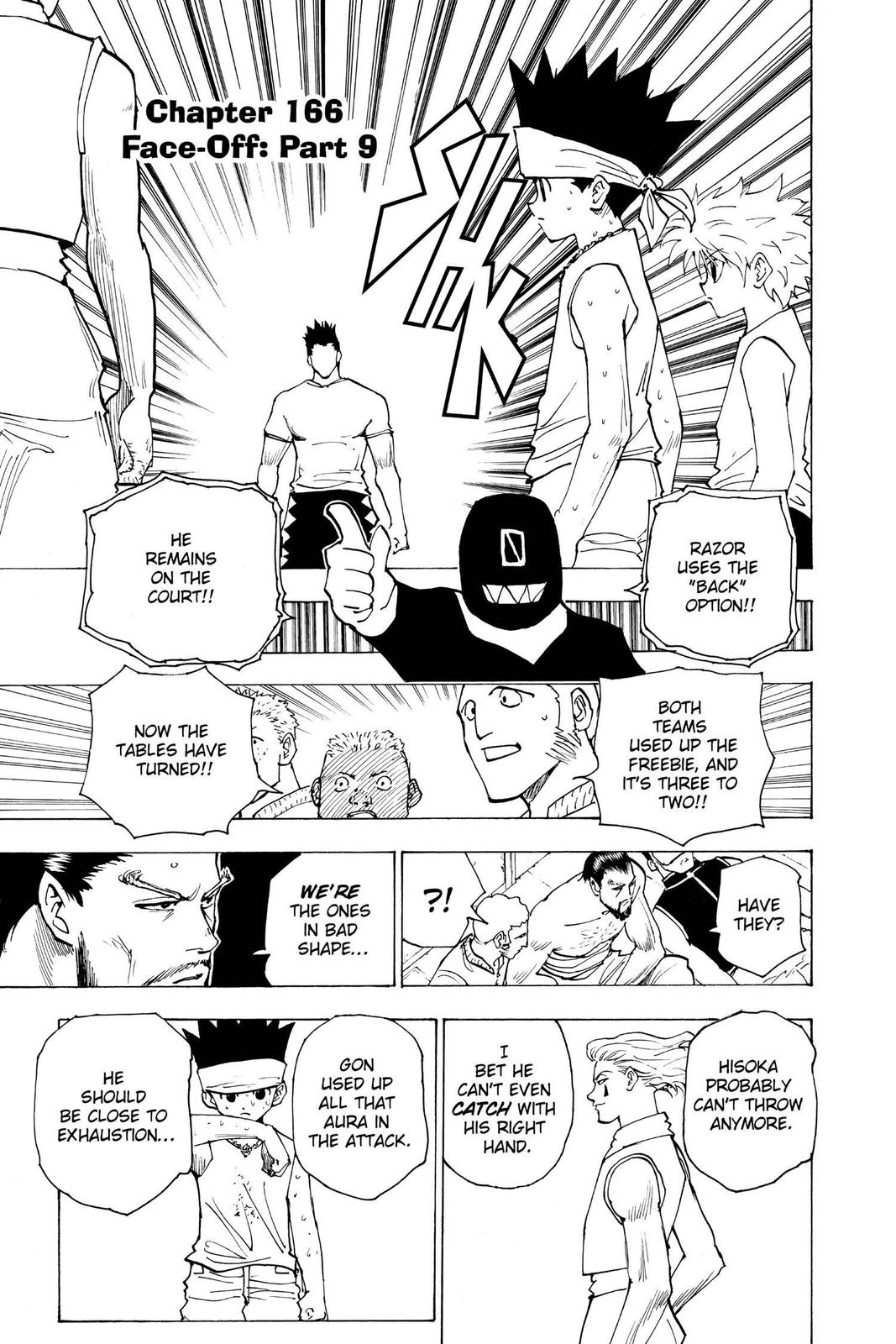 Hunter x Hunter Chap 166 - Next Chap 167