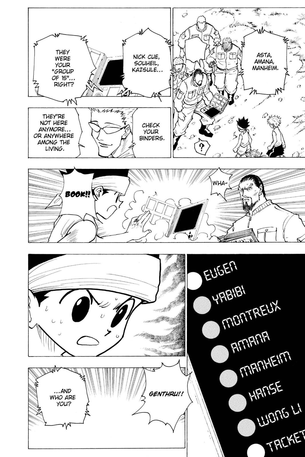 Hunter x Hunter Chap 169 - Next Chap 170