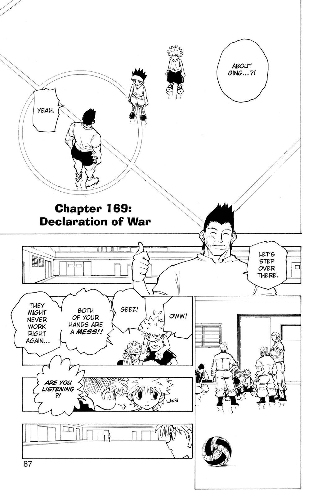 Hunter x Hunter Chap 169 - Next Chap 170