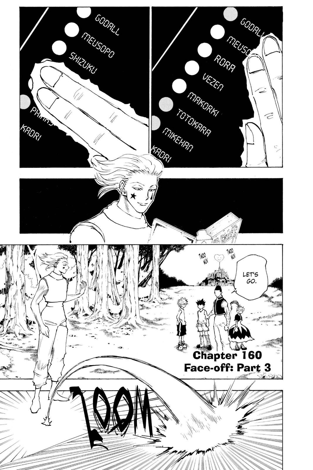 Hunter x Hunter Chap 160 - Next Chap 161