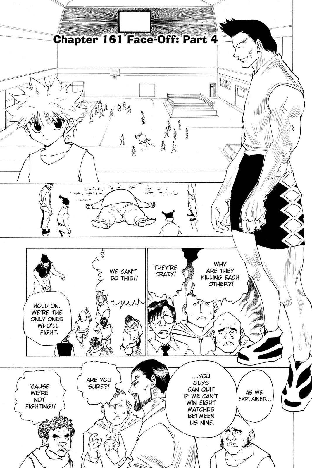 Hunter x Hunter Chap 161 - Next Chap 162