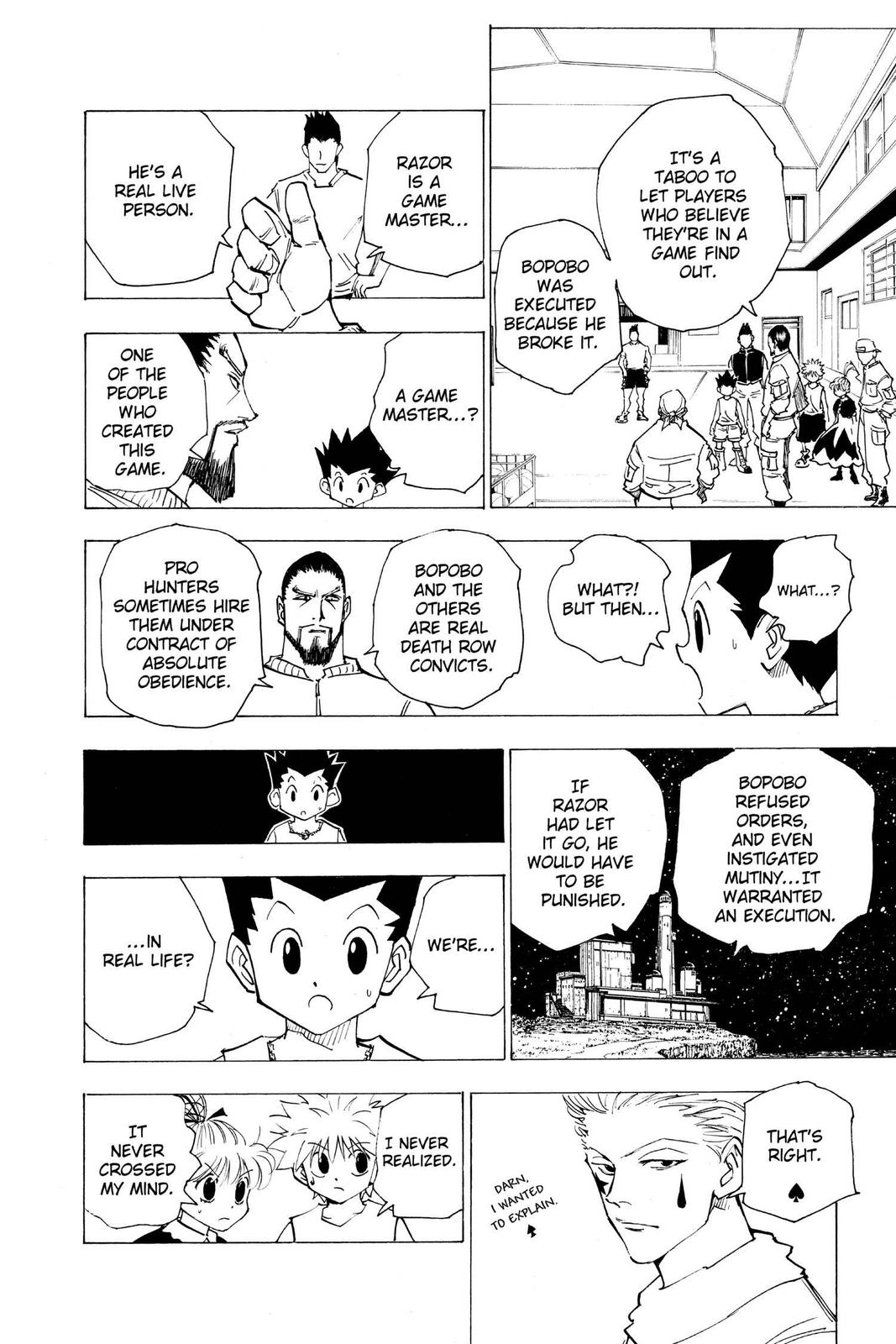 Hunter x Hunter Chap 161 - Next Chap 162