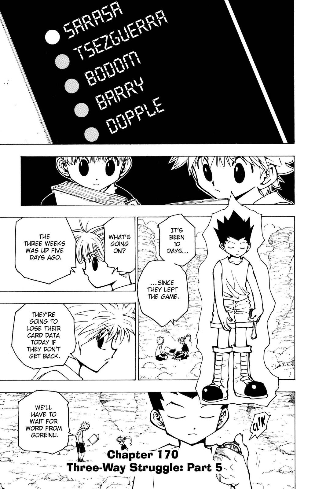 Hunter x Hunter Chap 174 - Next Chap 175