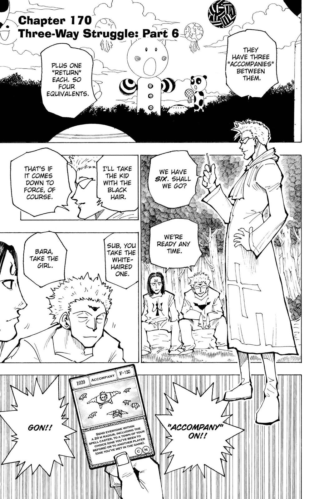 Hunter x Hunter Chap 175 - Next Chap 176