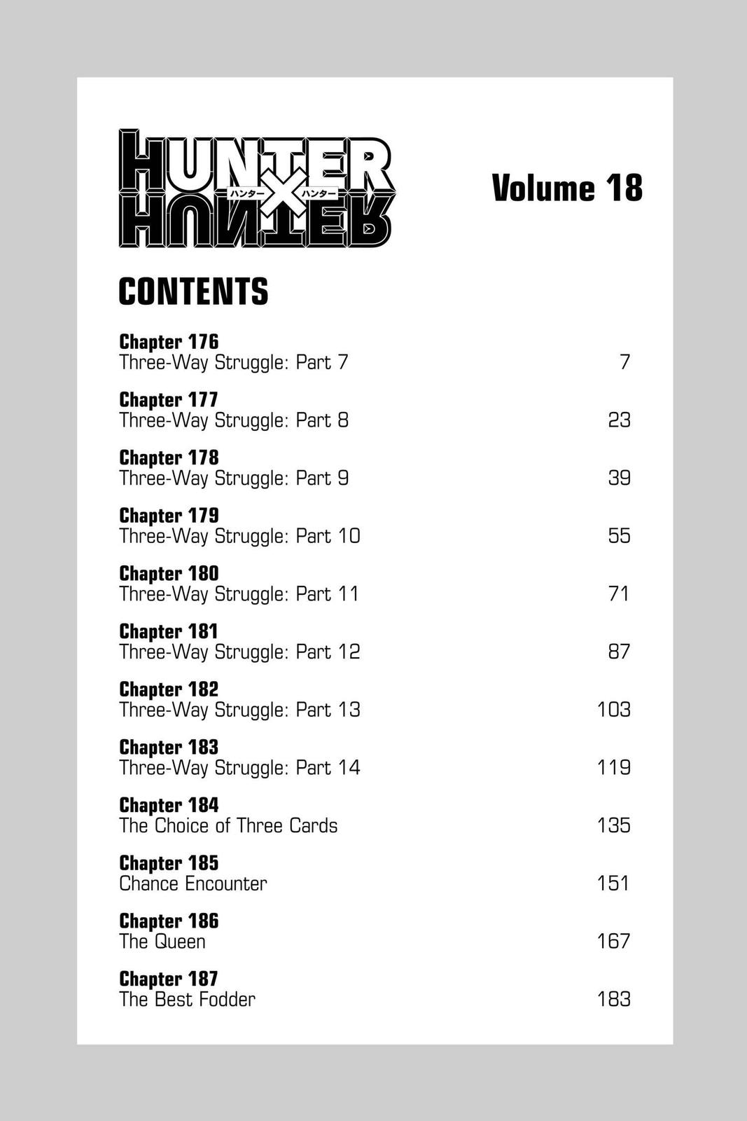 Hunter x Hunter Chap 176 - Next Chap 177