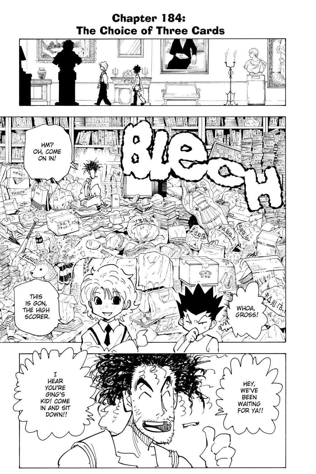 Hunter x Hunter Chap 184 - Next Chap 185