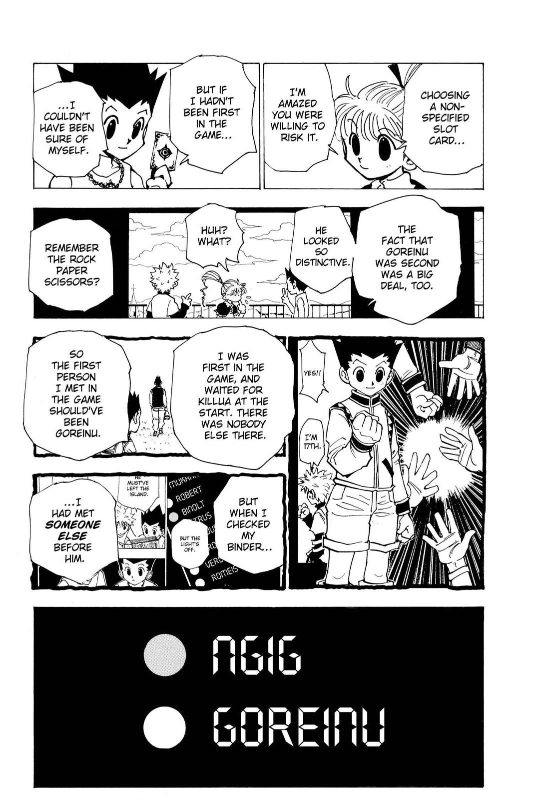 Hunter x Hunter Chap 185 - Next Chap 186