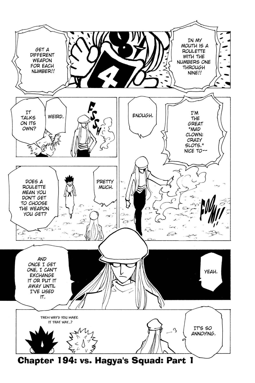 Hunter x Hunter Chap 194 - Next Chap 195