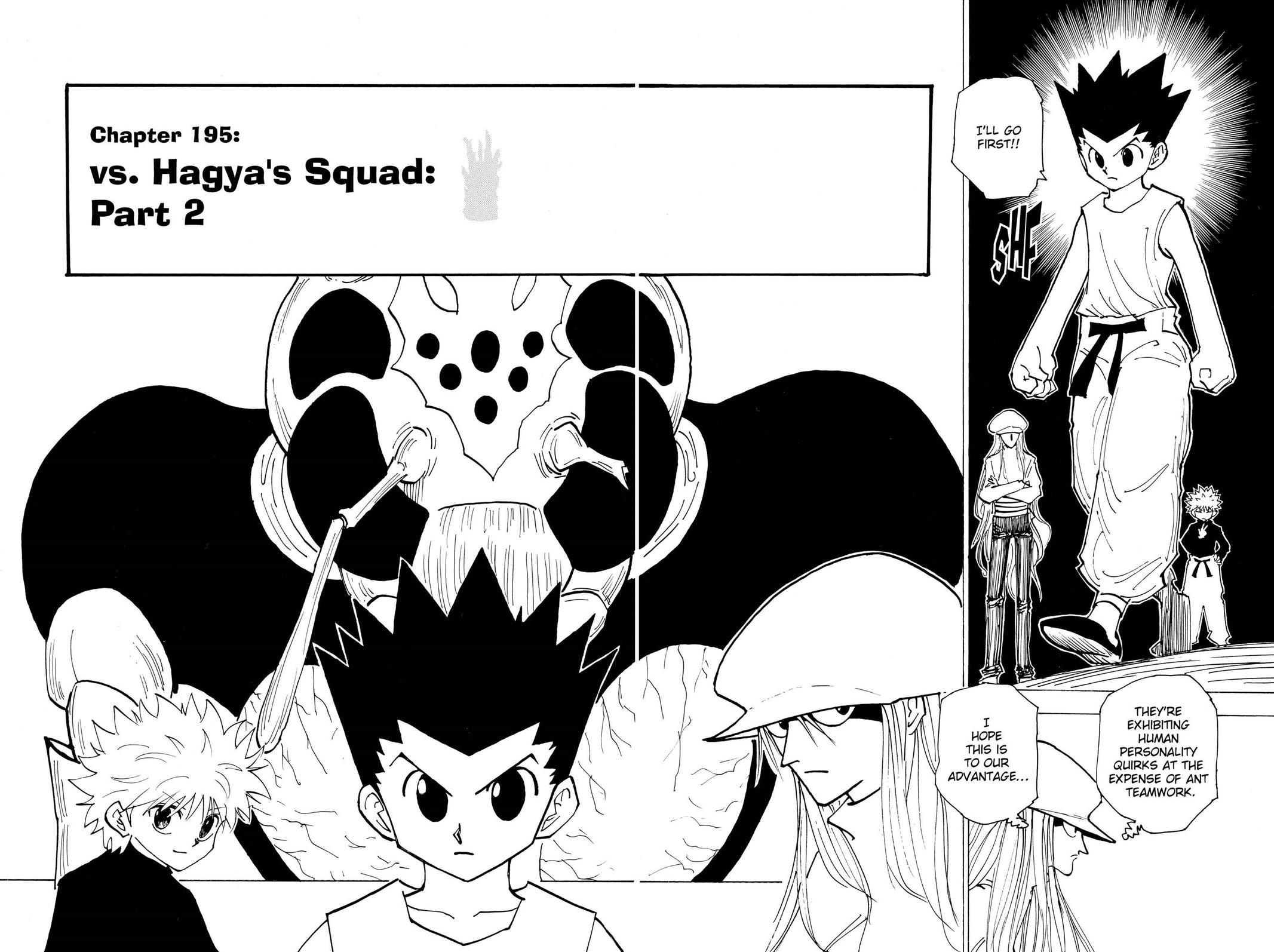 Hunter x Hunter Chap 195 - Next Chap 196