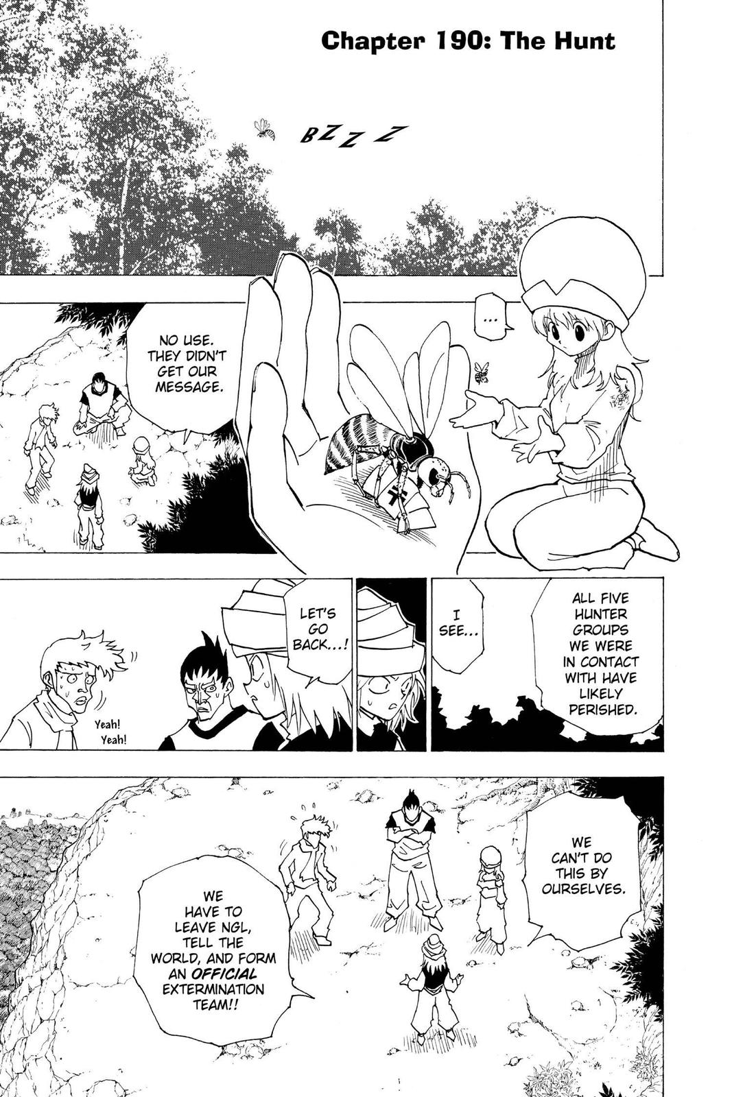 Hunter x Hunter Chap 190 - Next Chap 191