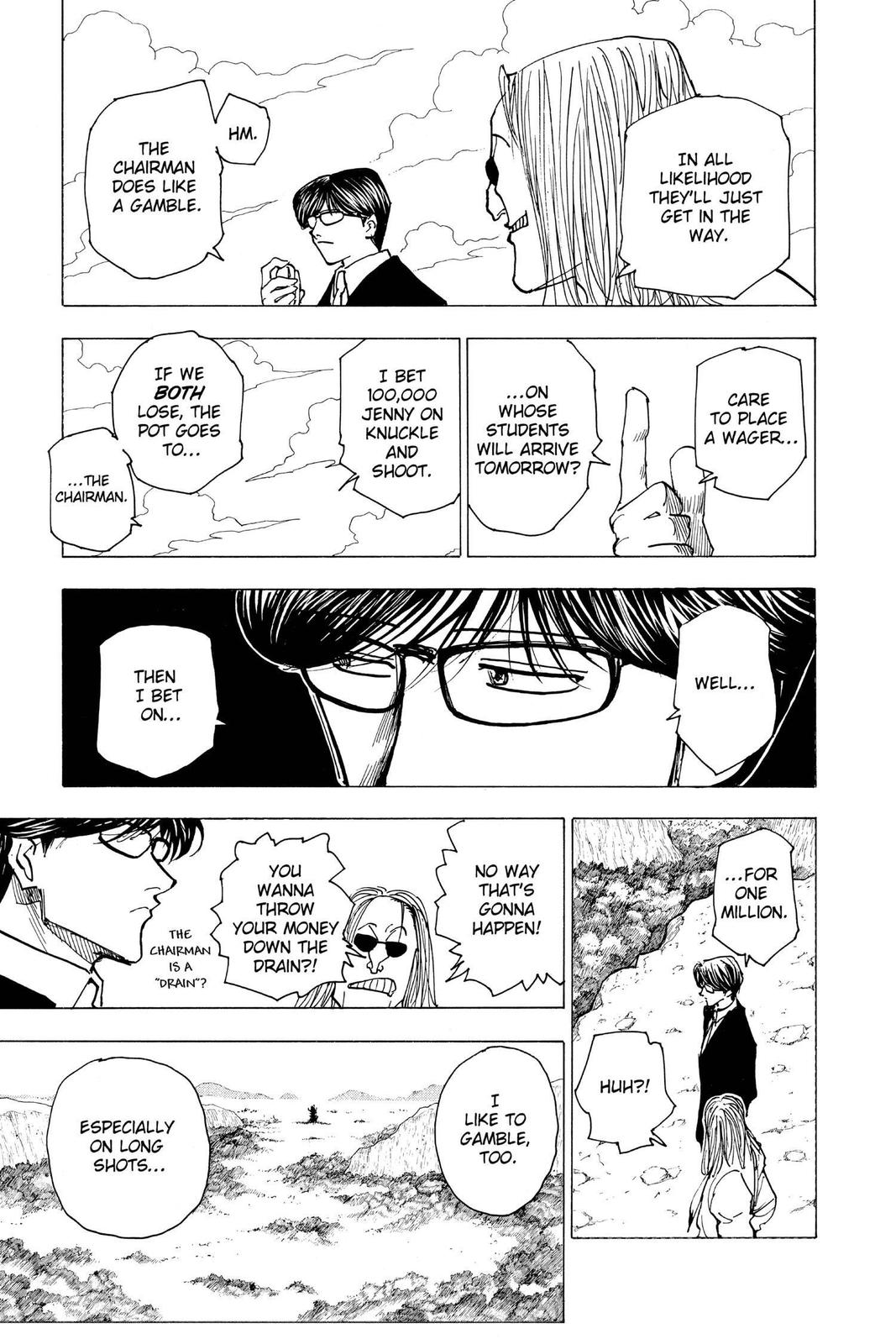 Hunter x Hunter Chap 206 - Next Chap 207