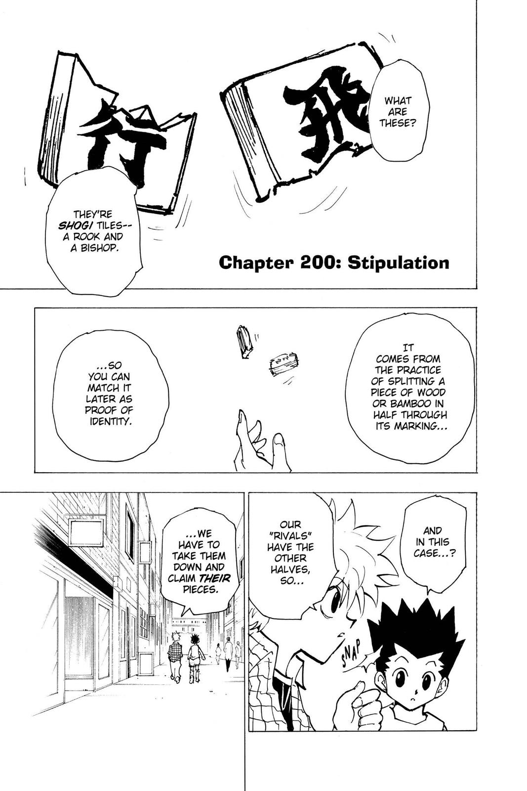 Hunter x Hunter Chap 200 - Next Chap 201