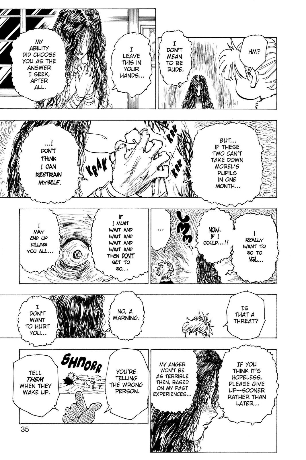 Hunter x Hunter Chap 201 - Next Chap 202