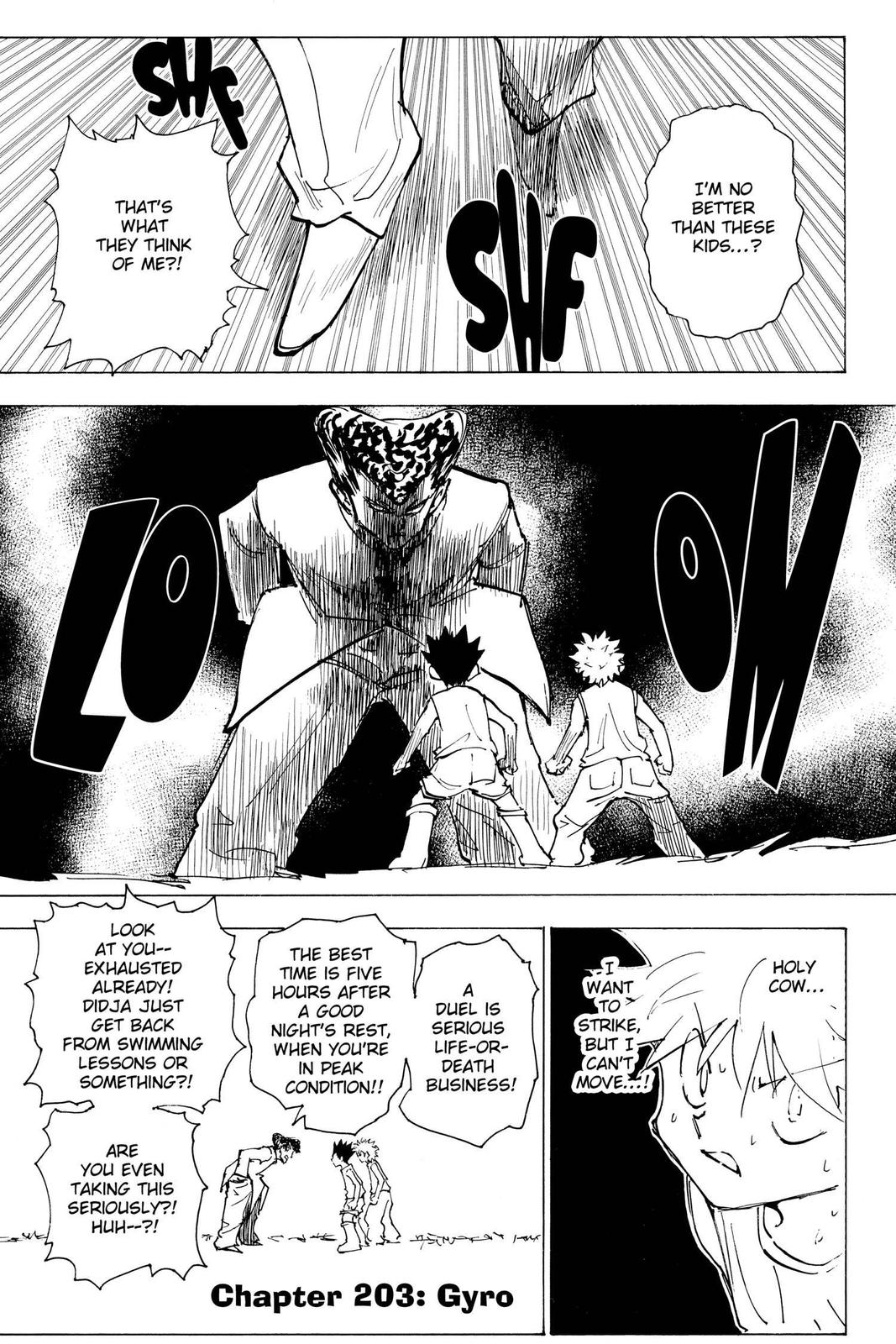 Hunter x Hunter Chap 203 - Next Chap 204