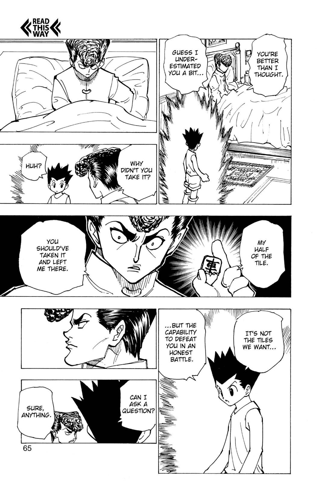 Hunter x Hunter Chap 203 - Next Chap 204