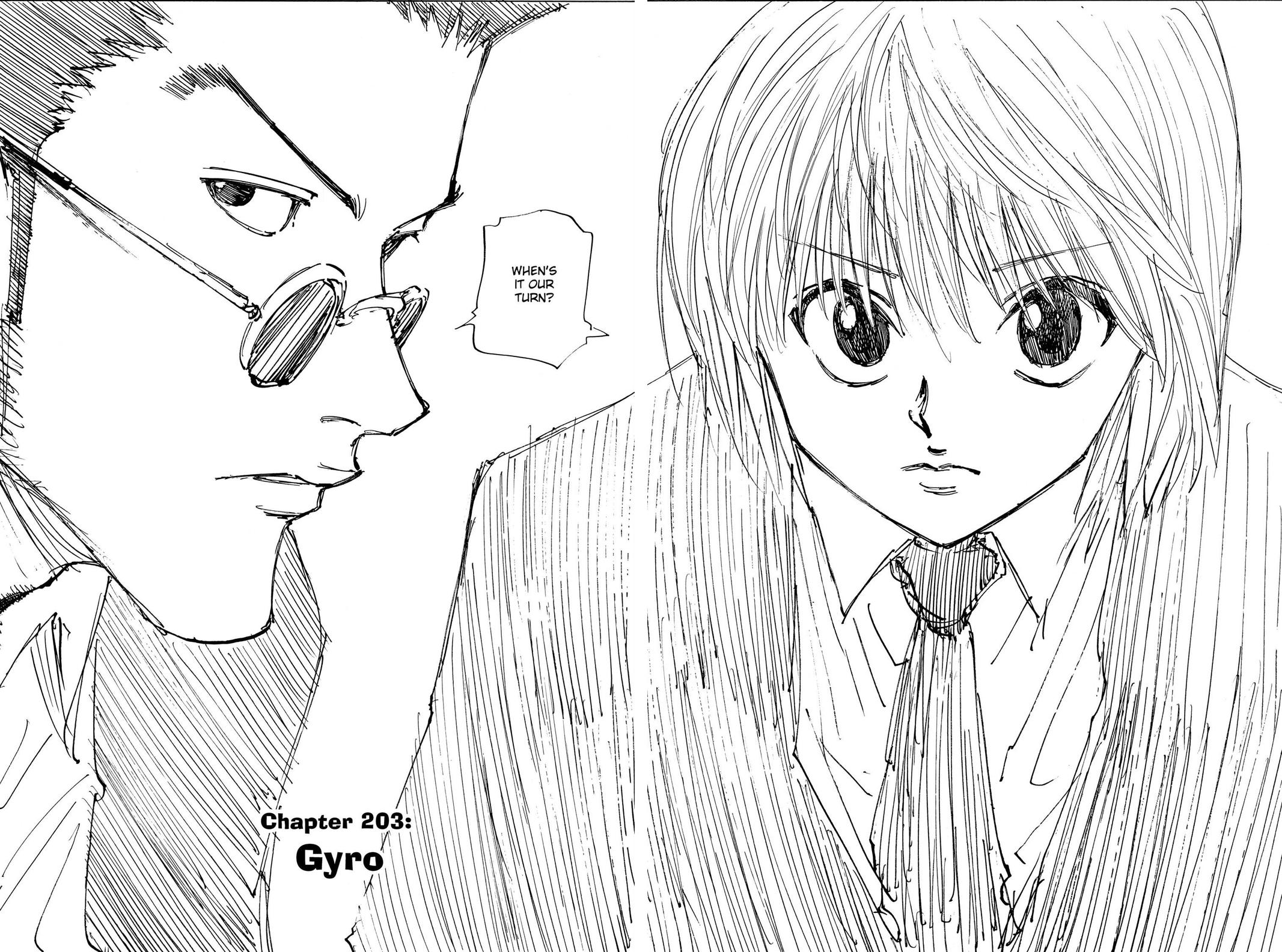 Hunter x Hunter Chap 203 - Next Chap 204