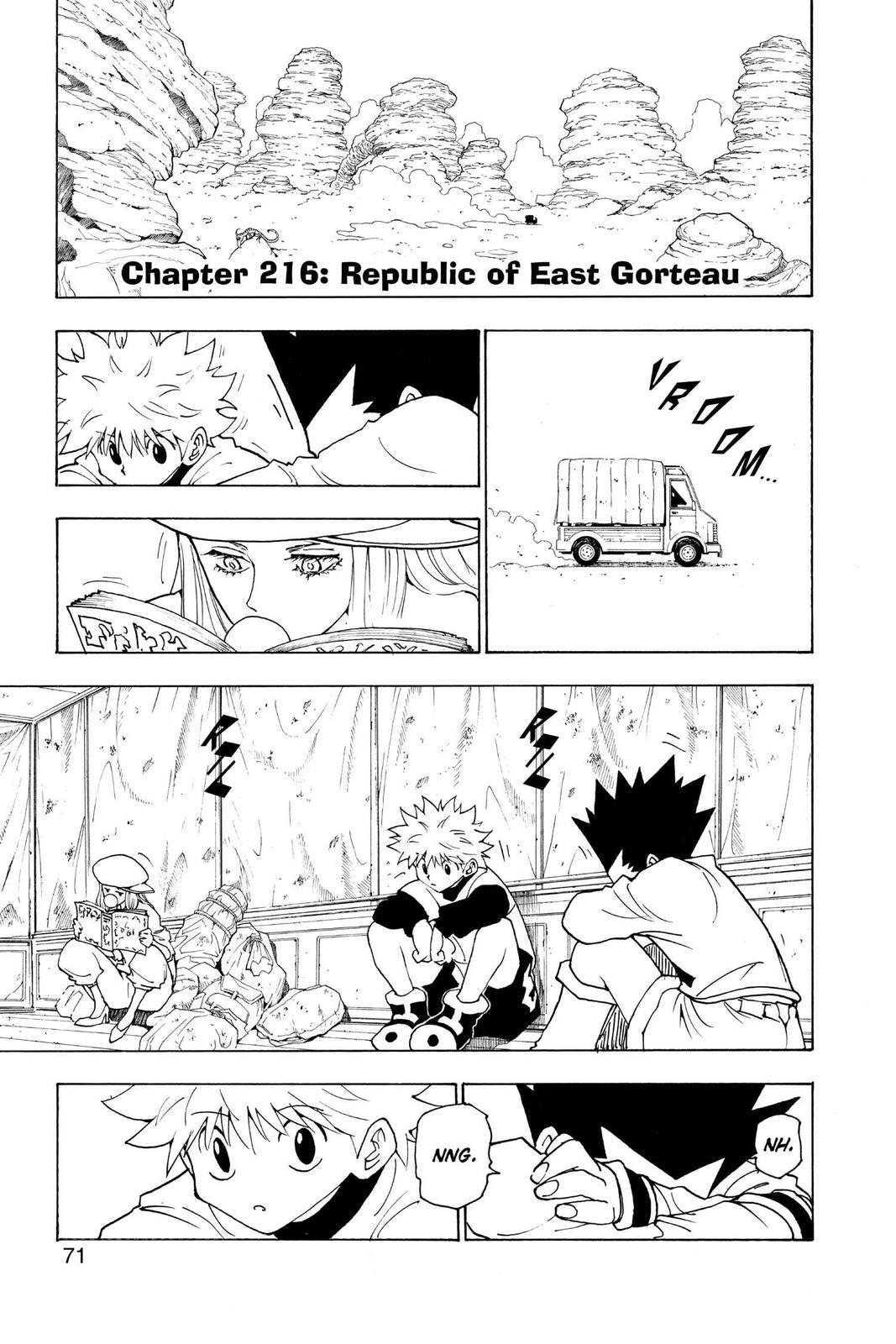 Hunter x Hunter Chap 216 - Next Chap 217