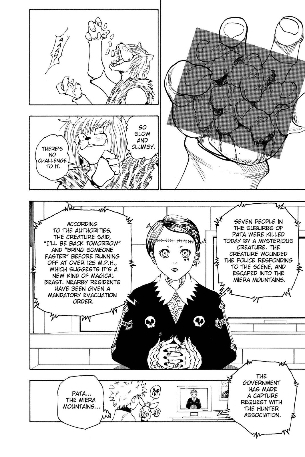 Hunter x Hunter Chap 218 - Next Chap 219