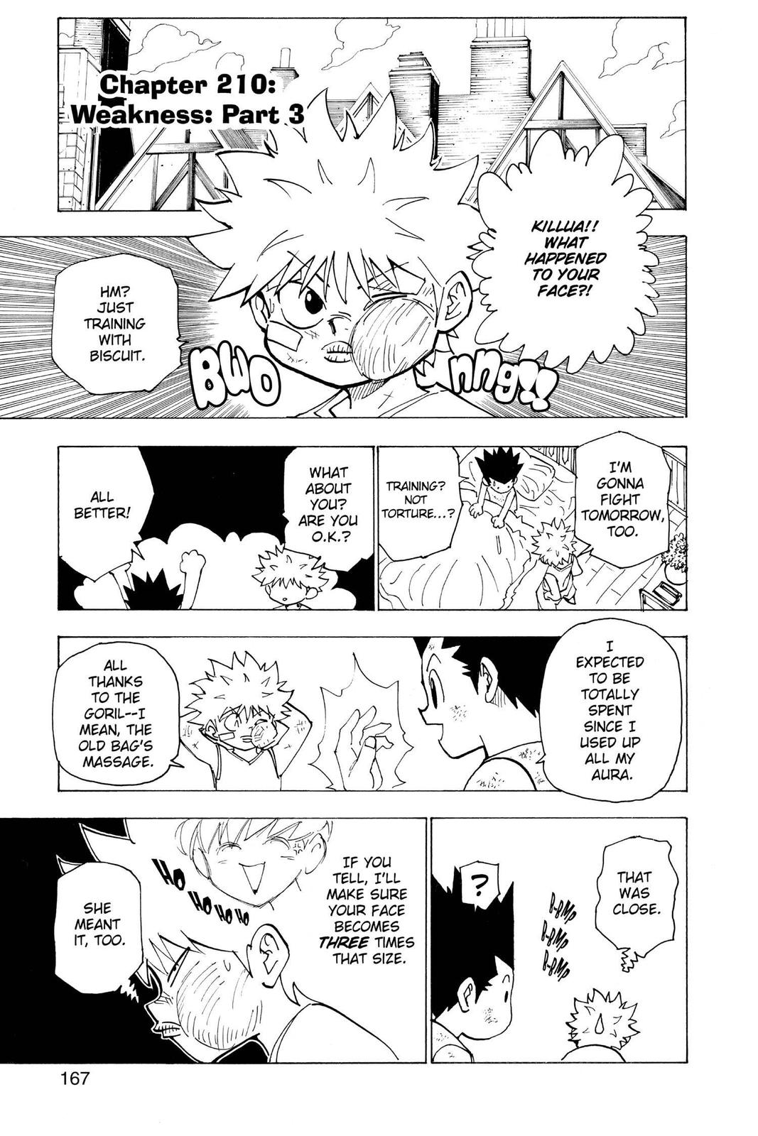 Hunter x Hunter Chap 210 - Next Chap 211