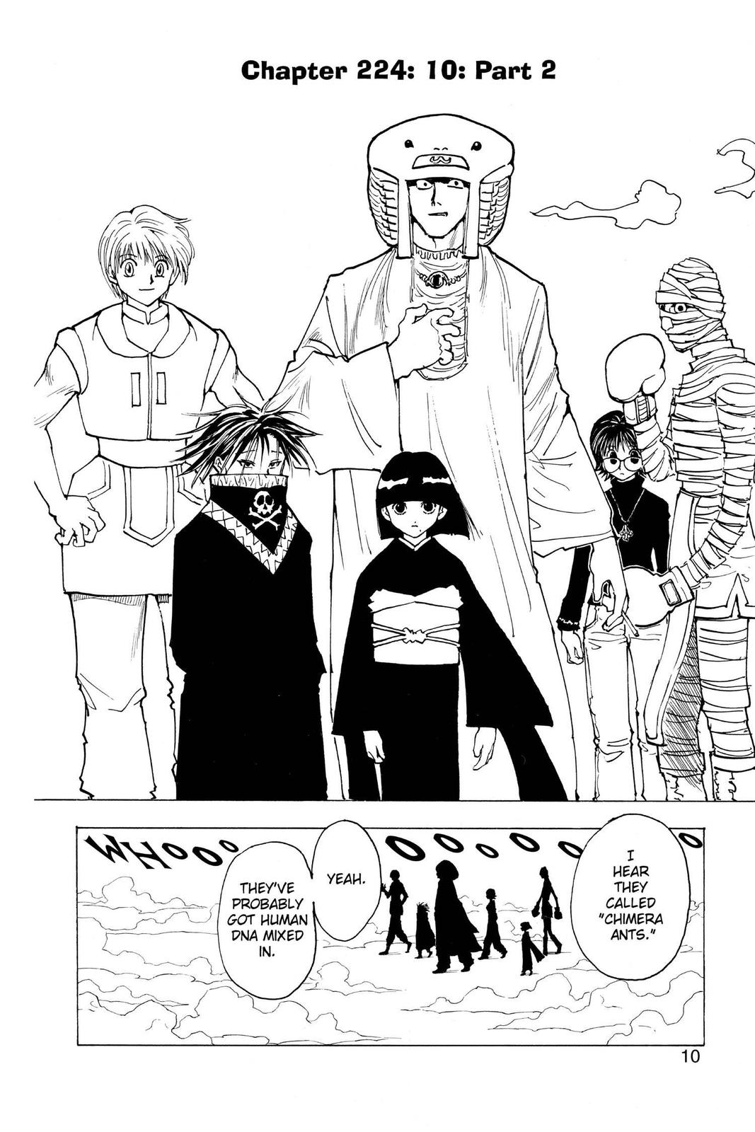 Hunter x Hunter Chap 224 - Next Chap 225