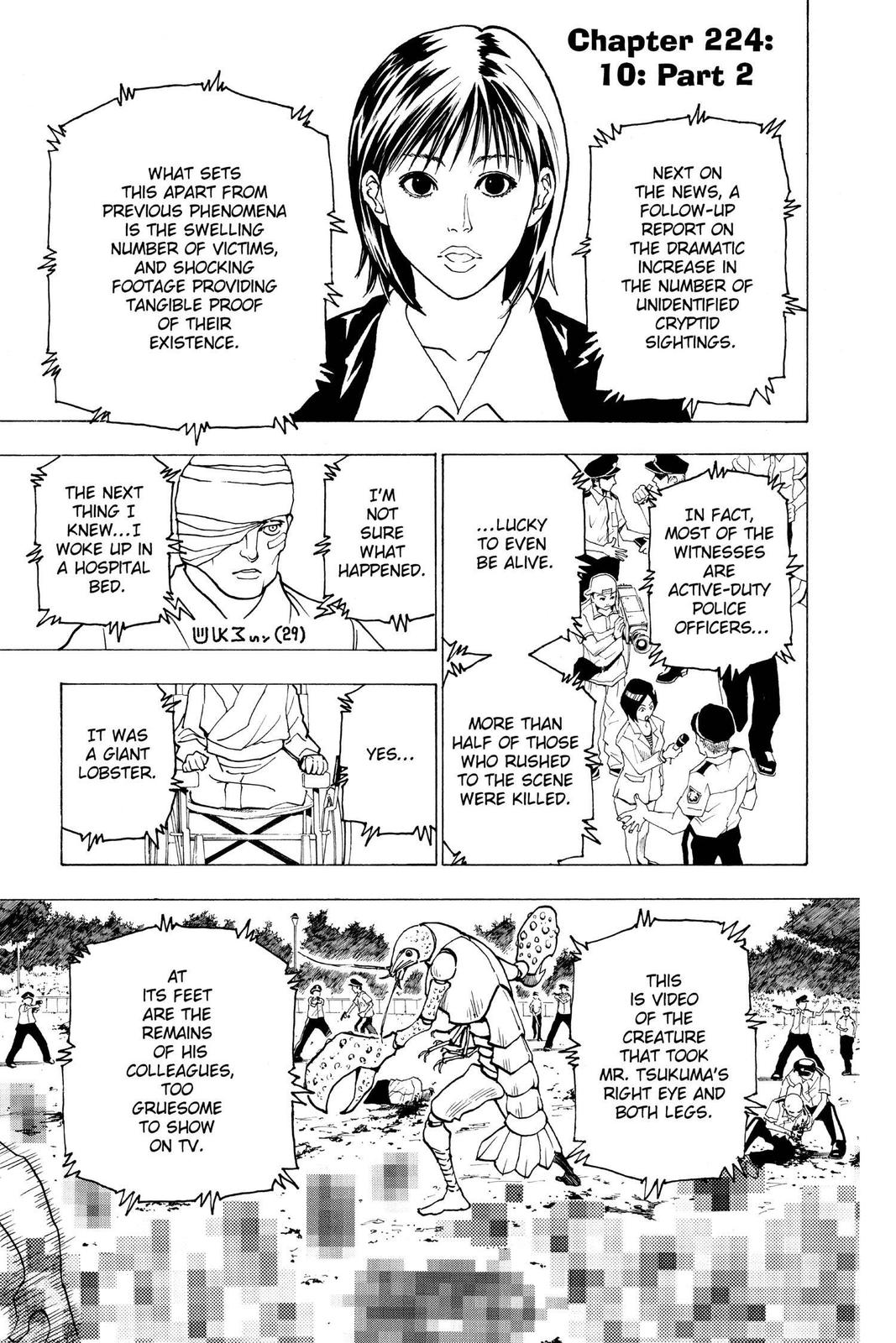 Hunter x Hunter Chap 224 - Next Chap 225