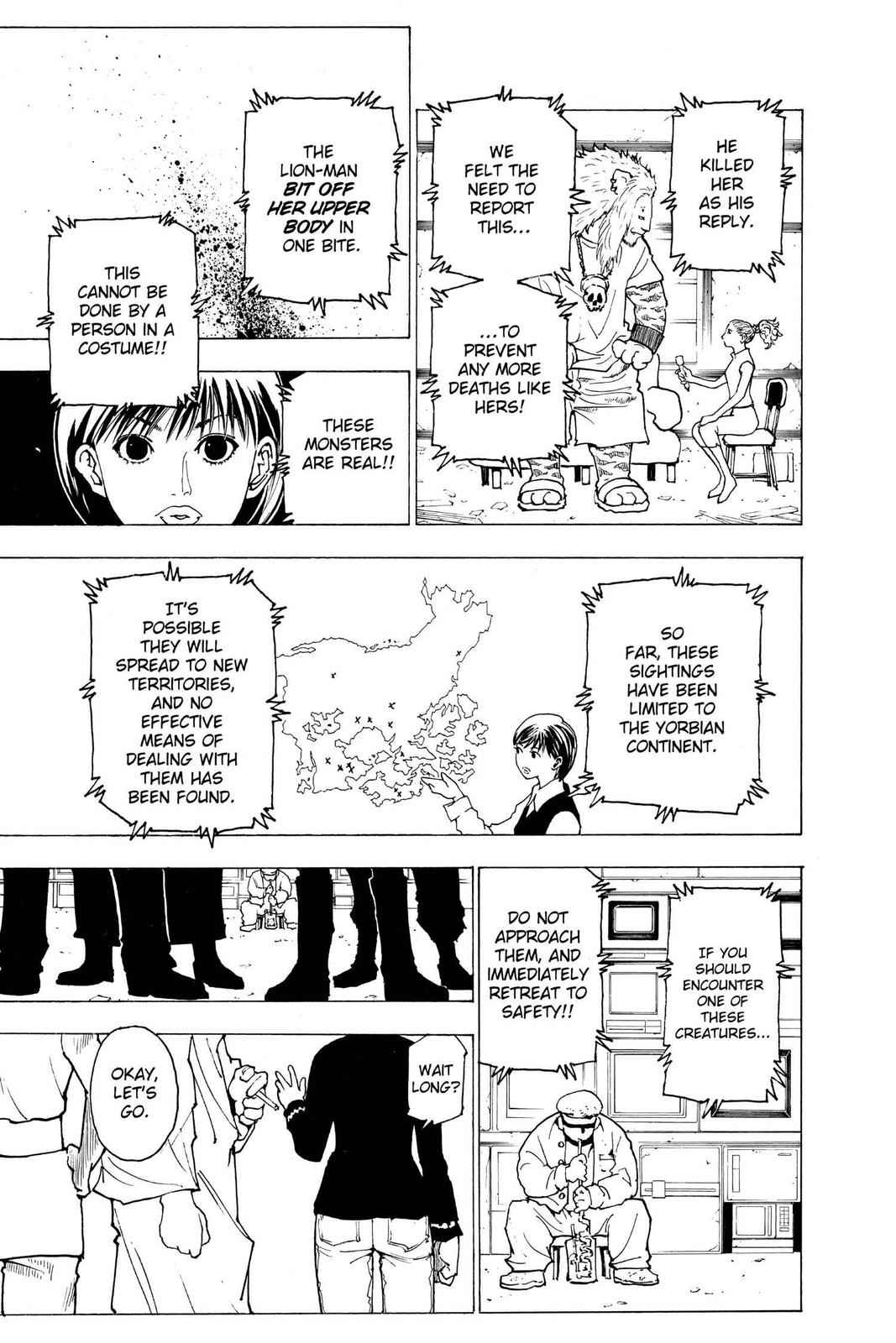 Hunter x Hunter Chap 224 - Next Chap 225