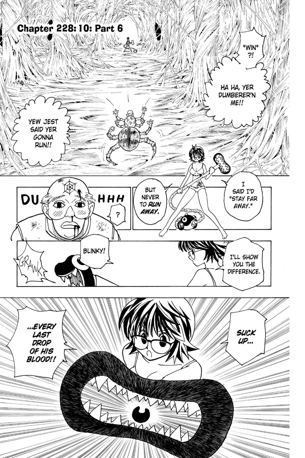 Hunter x Hunter Chap 228 - Next Chap 229