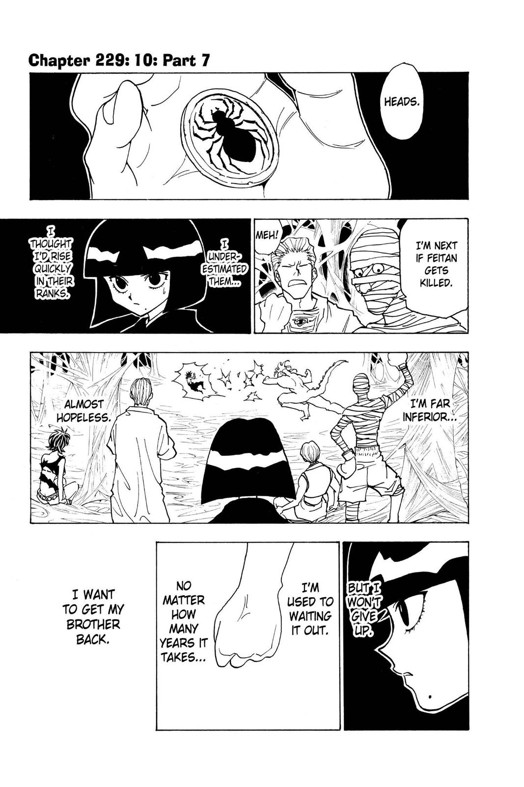 Hunter x Hunter Chap 229 - Next Chap 230