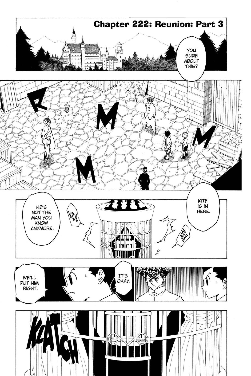 Hunter x Hunter Chap 222 - Next Chap 223