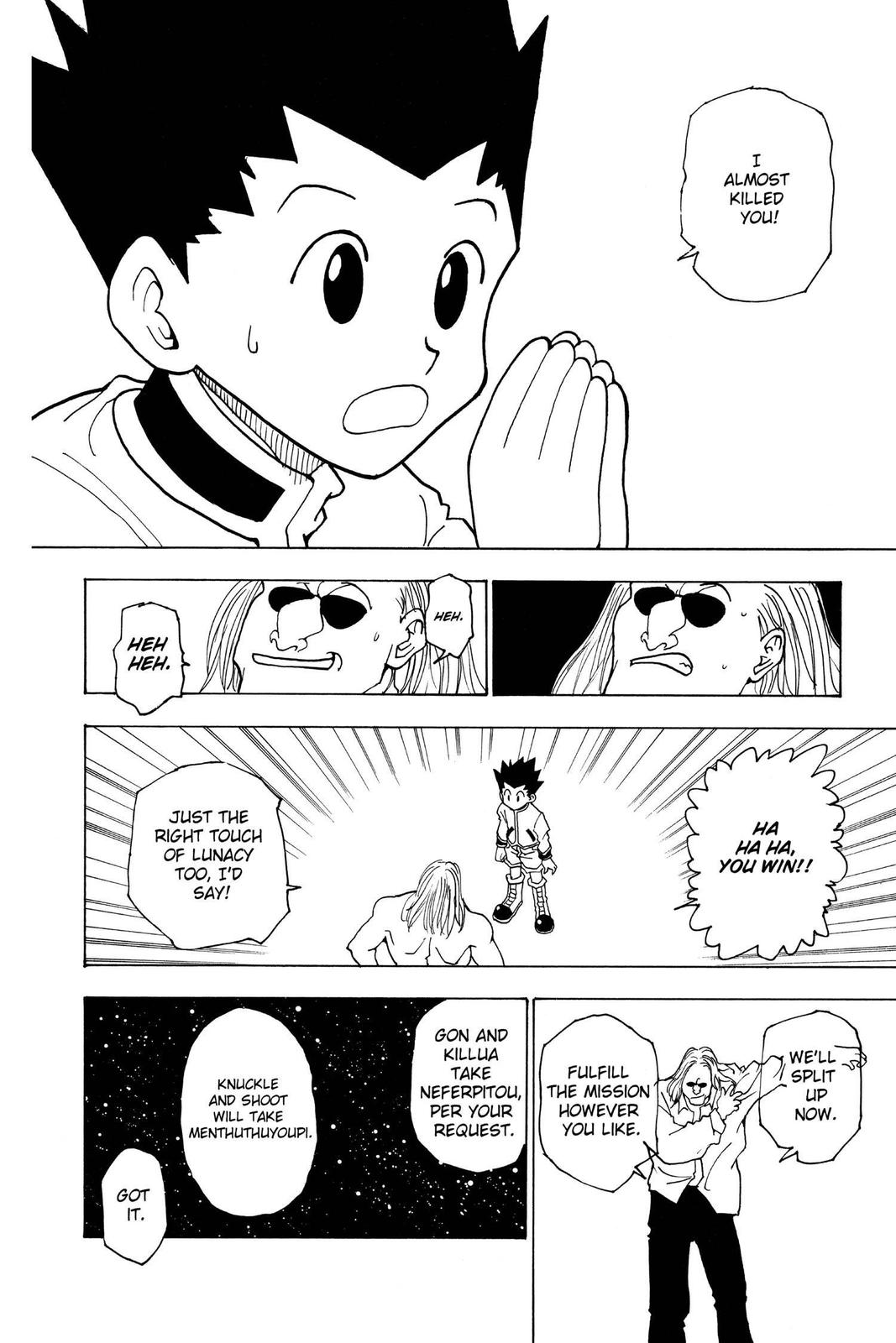 Hunter x Hunter Chap 223 - Next Chap 224