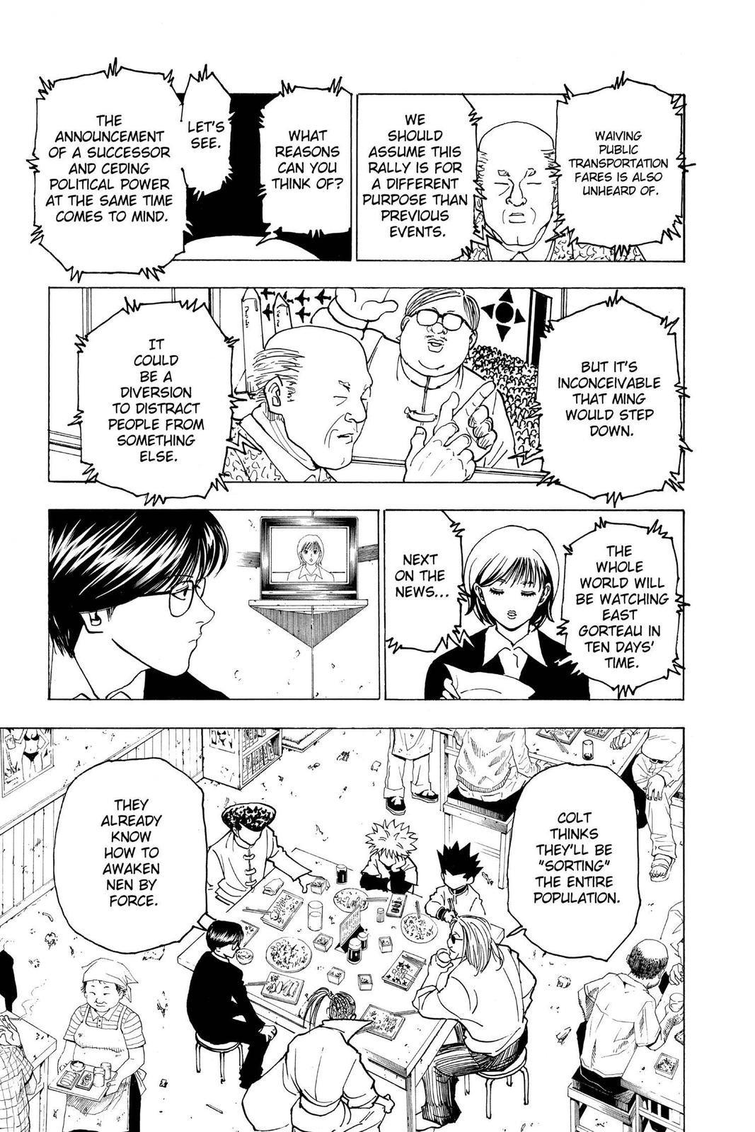 Hunter x Hunter Chap 223 - Next Chap 224