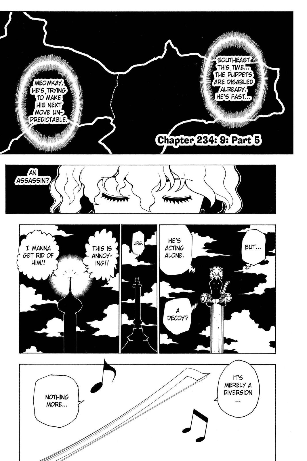 Hunter x Hunter Chap 234 - Next Chap 235