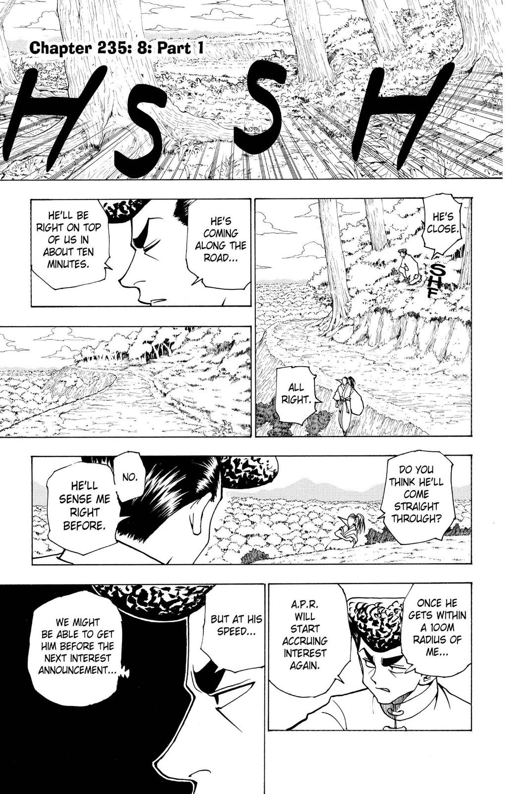 Hunter x Hunter Chap 235 - Next Chap 236