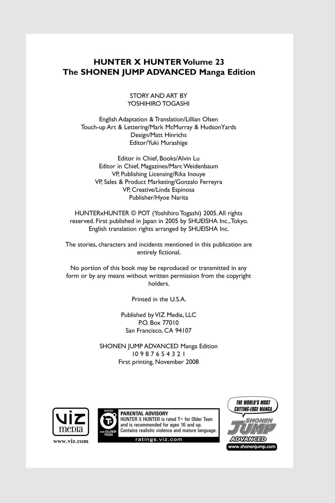 Hunter x Hunter Chap 236 - Next Chap 237