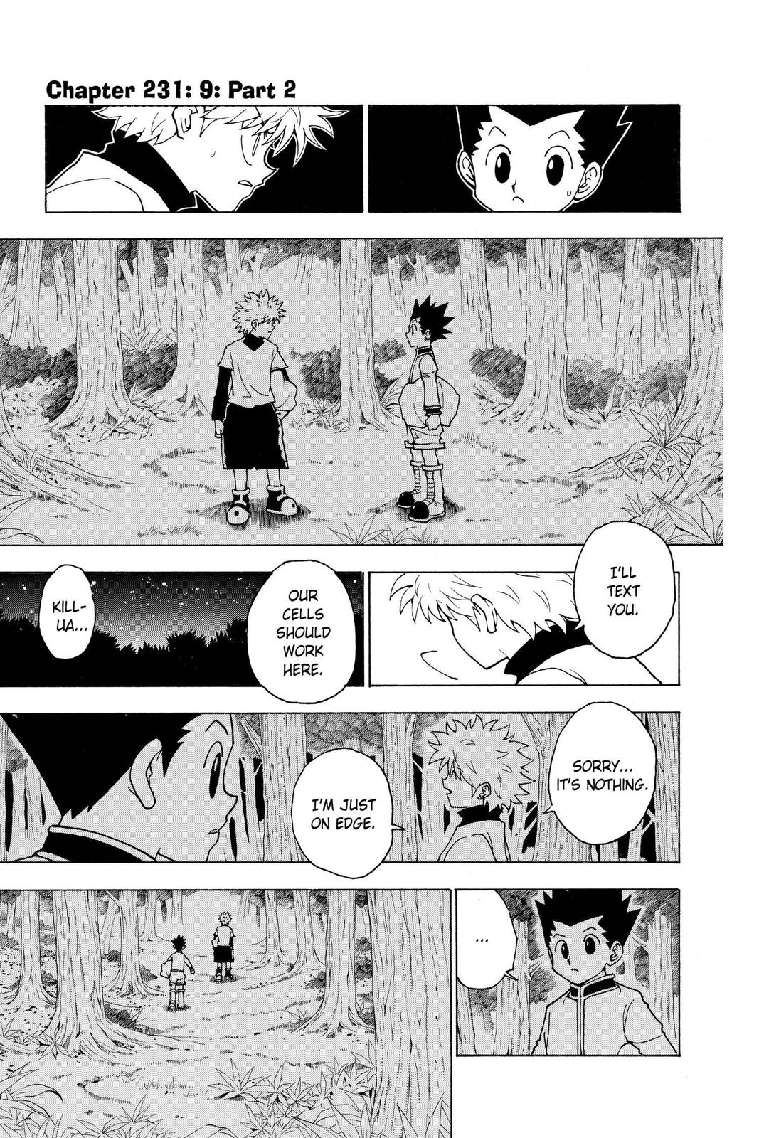 Hunter x Hunter Chap 231 - Next Chap 232