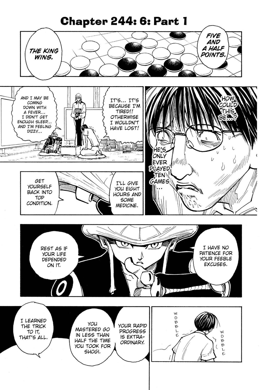 Hunter x Hunter Chap 244 - Next Chap 245