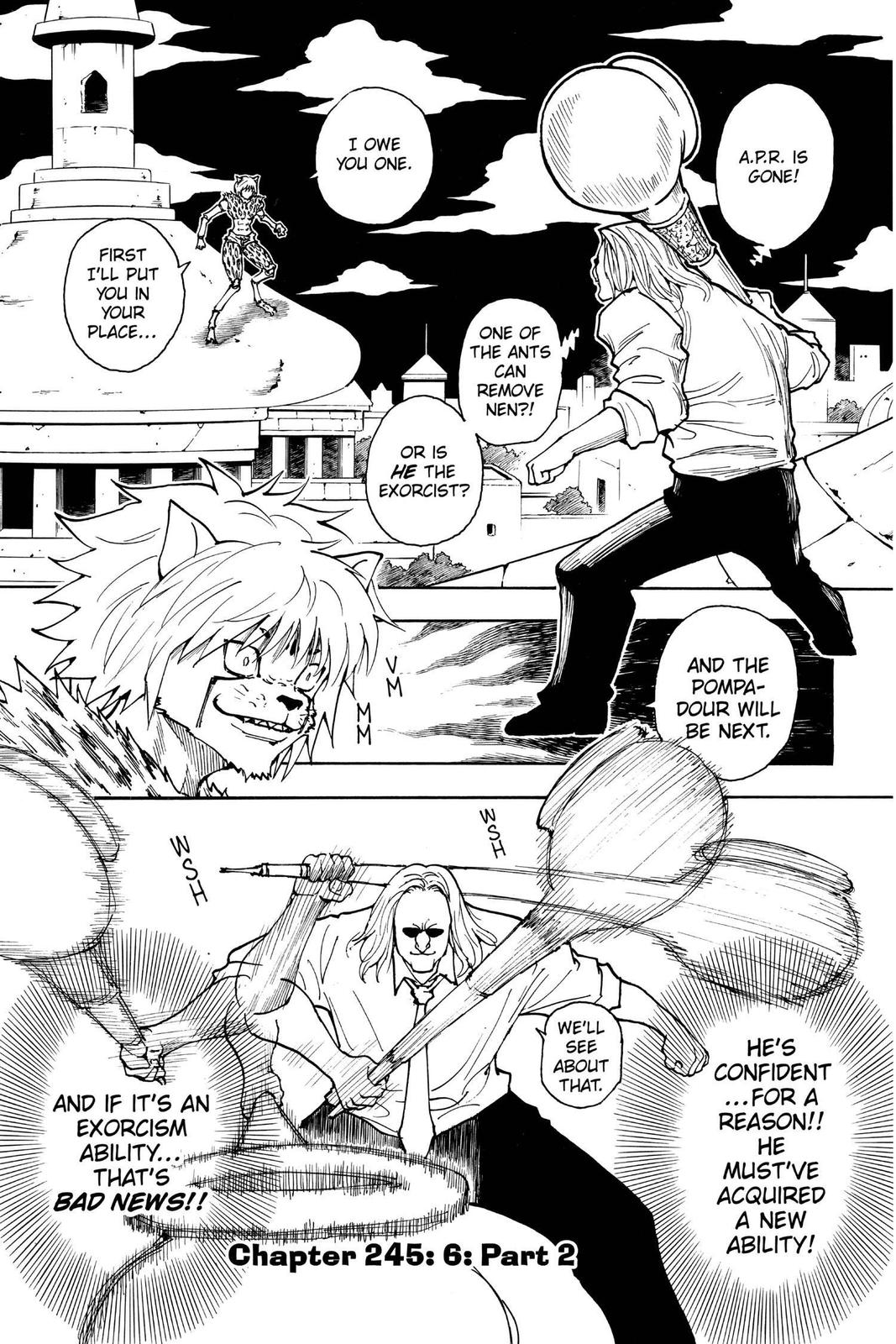 Hunter x Hunter Chap 245 - Next Chap 246
