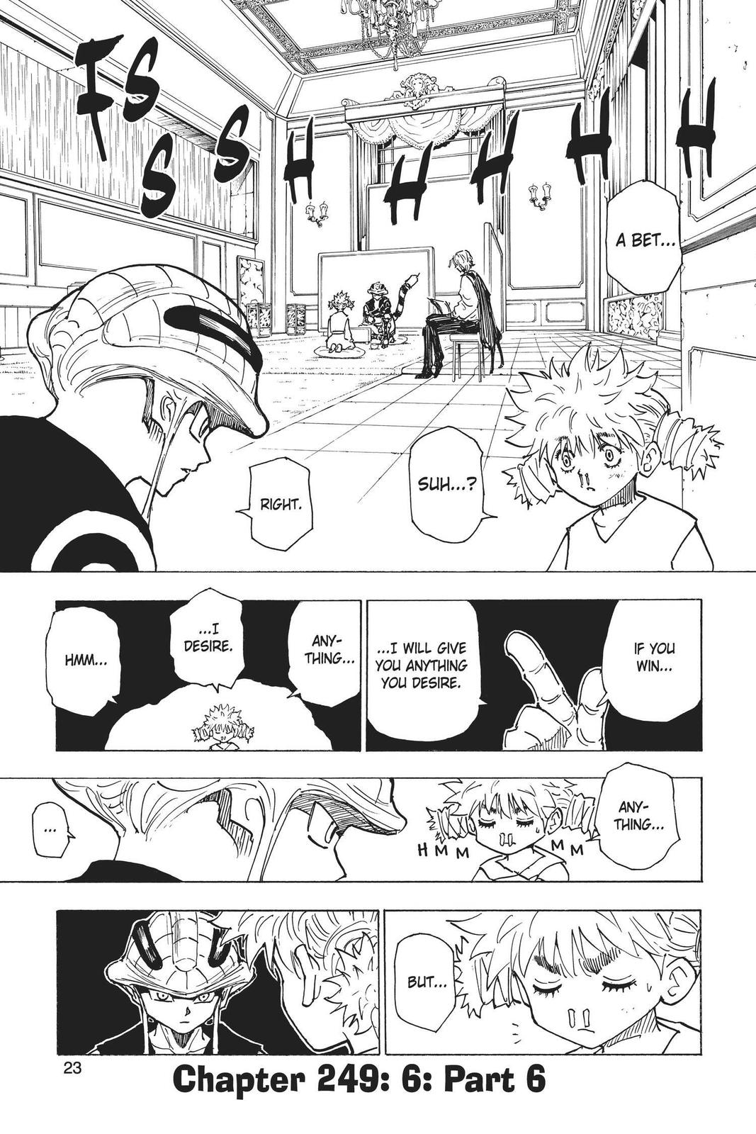 Hunter x Hunter Chap 249 - Next Chap 250