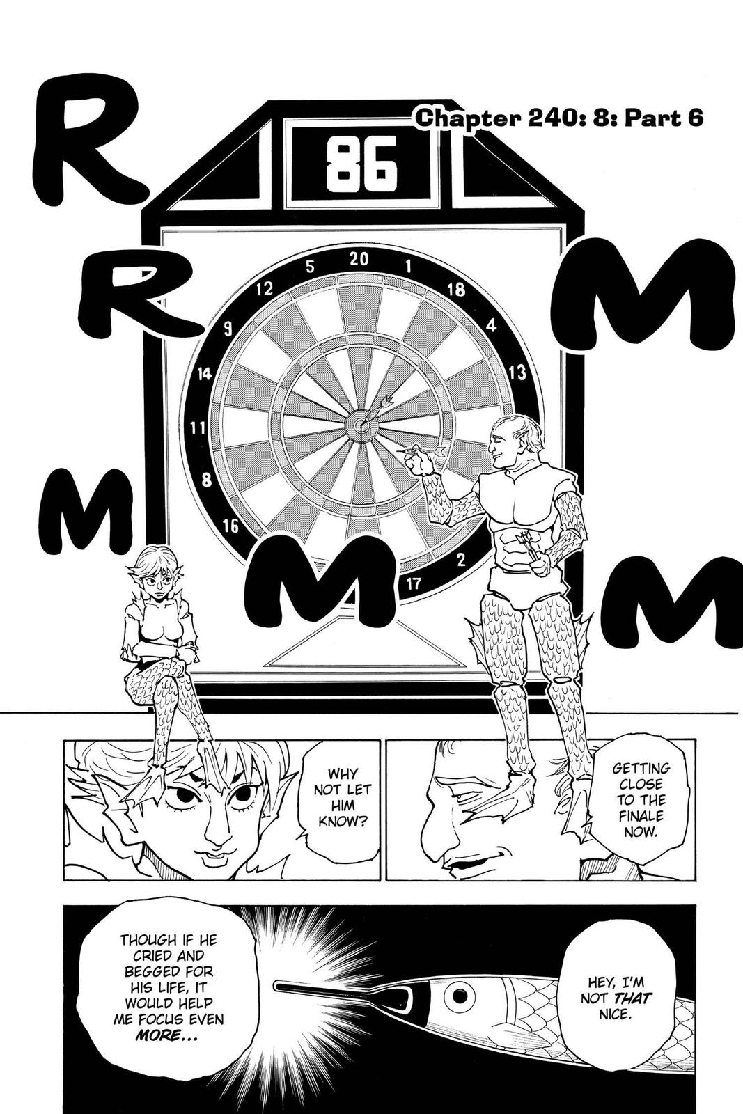 Hunter x Hunter Chap 240 - Next Chap 241