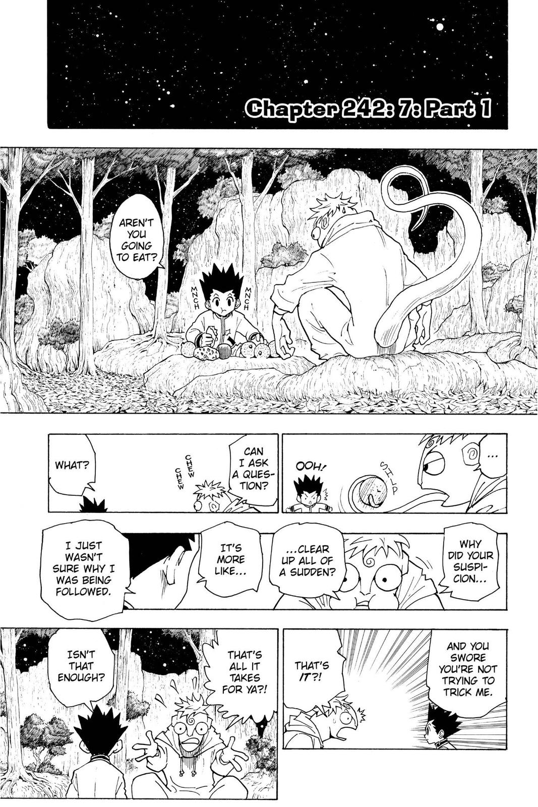 Hunter x Hunter Chap 242 - Next Chap 243