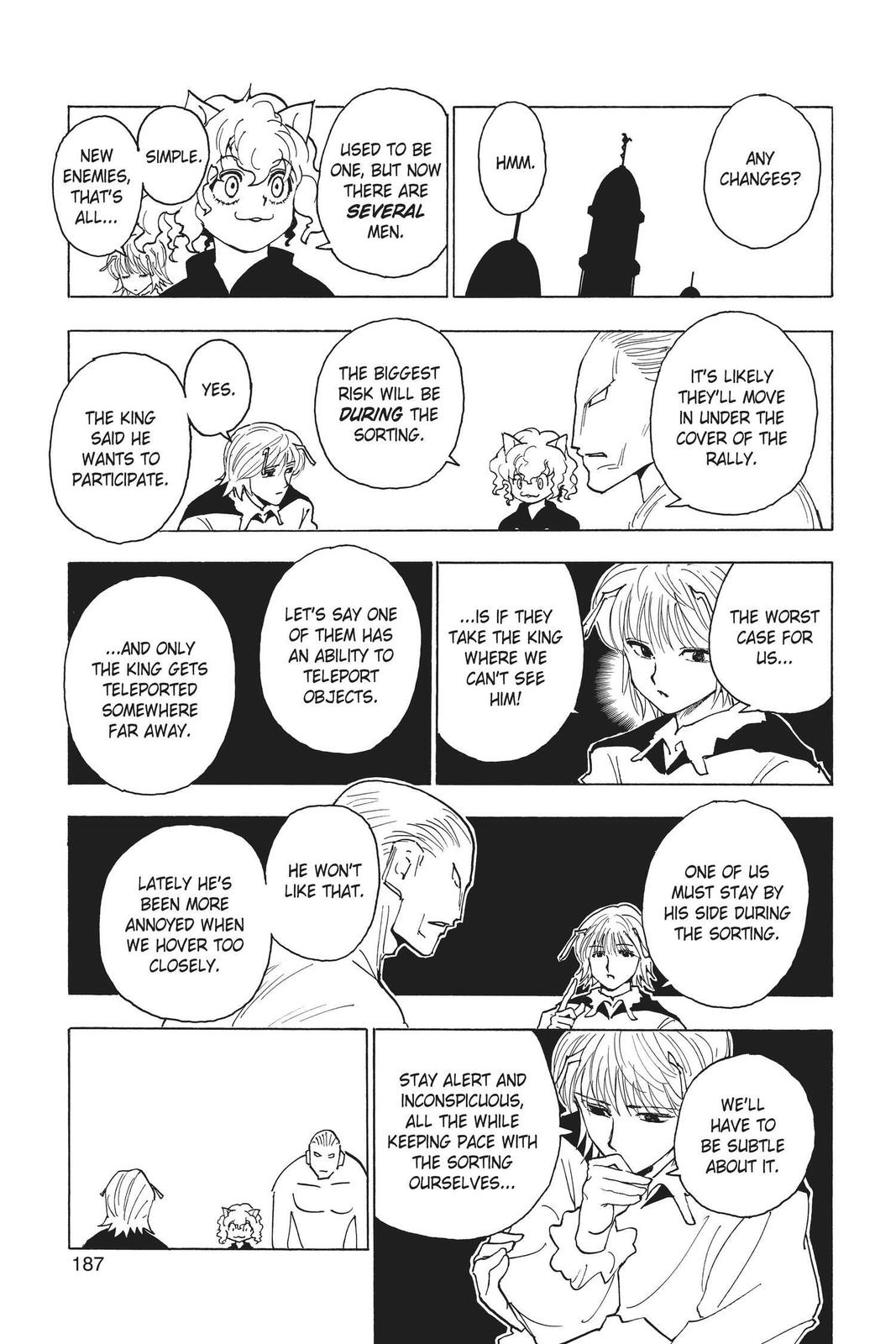 Hunter x Hunter Chap 259 - Next Chap 260